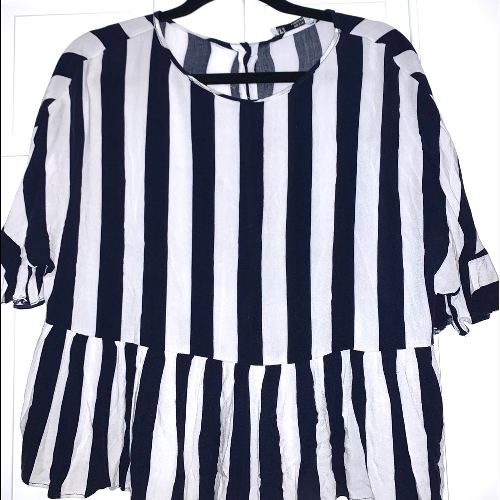 Zara striped shirt